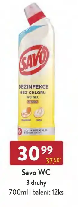 Qanto Savo WC 3 druhy nabídka