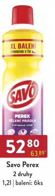 Qanto Savo Perex nabídka