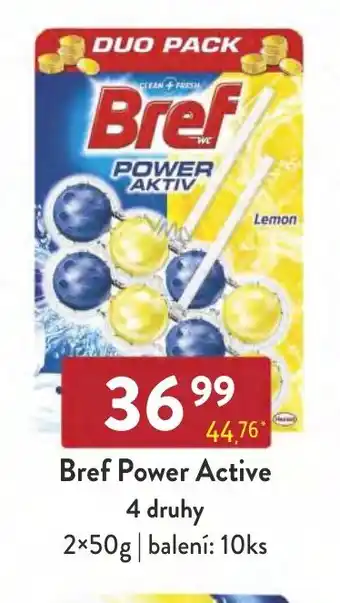 Qanto Bref Power Active 4 druhy nabídka