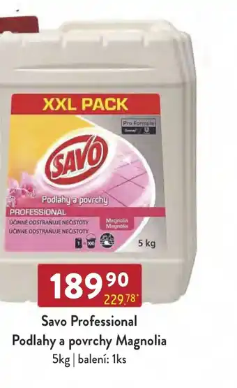 Qanto Savo Professional Podlahy a povrchy Magnolia nabídka