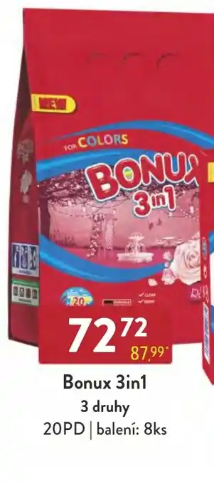 Qanto Bonux 3in1 3 druhy nabídka