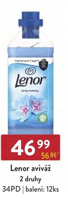 Qanto Lenor aviváž 2 druhy nabídka