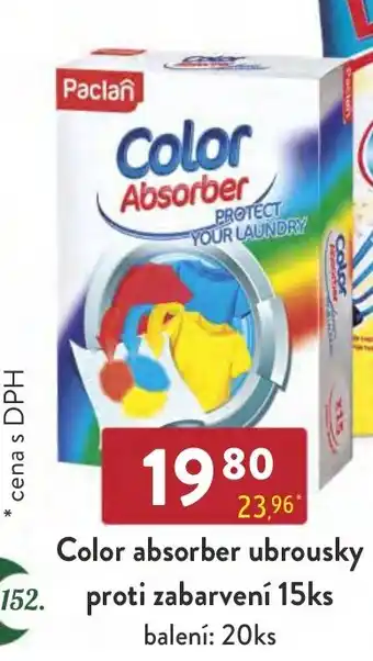 Qanto Color absorber ubrousky proti zabarvení 15ks nabídka