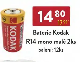 Qanto Baterie Kodak R14 mono malé 2ks nabídka