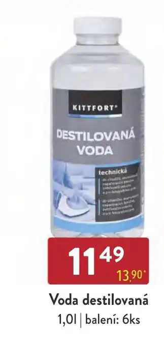 Qanto Voda destilovaná nabídka