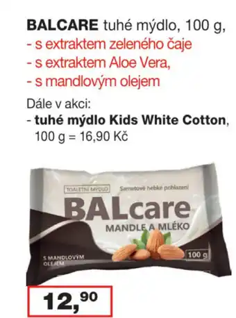 Ráj drogerie BALCARE tuhé mýdlo, 100 g, nabídka
