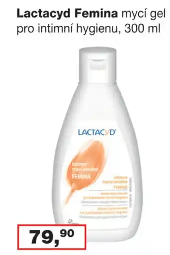 Ráj drogerie Lactacyd Femina mycí gel pro intimní hygienu nabídka