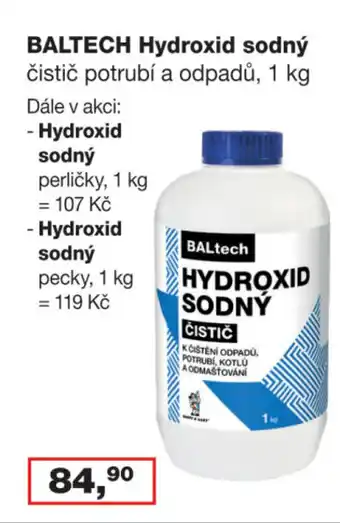 Ráj drogerie BALTECH Hydroxid sodný nabídka