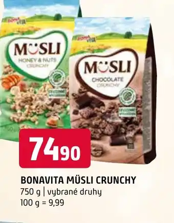 Terno BONAVITA MÜSLI CRUNCHY nabídka