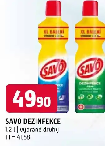 Terno SAVO DEZINFEKCE nabídka