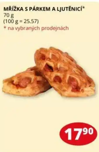 Flop MŘÍŽKA S PÁRKEM A LJUTĚNICÍ nabídka