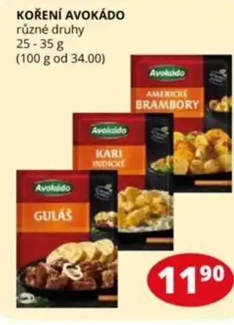 Flop KOŘENÍ AVOKÁDO nabídka