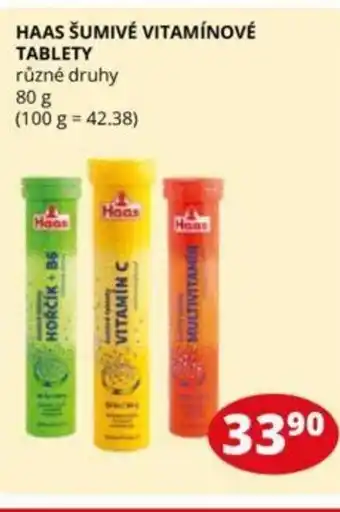 Flop HAAS ŠUMIVÉ VITAMÍNOVÉ TABLETY nabídka