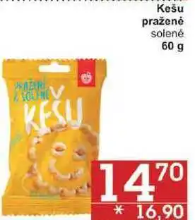 Jip Kešu pražené solené, 60 g nabídka