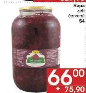 Jip Rapa zelí červené s4 nabídka