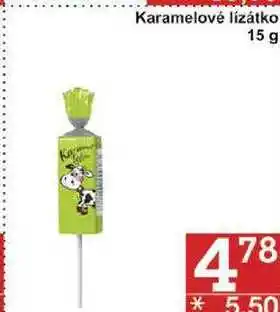 Jip Karamelové lízátko, 15 g nabídka