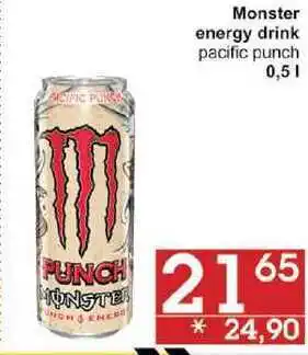 Jip Monster energy drink pacific punch, 0,5 l nabídka