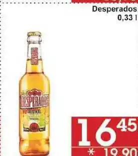 Jip Desperados, 0,33 l nabídka