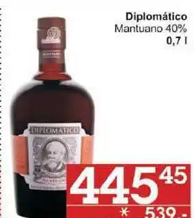 Jip Diplomático mantuano 40%, 0,7 l nabídka