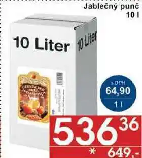 Jip Jablečný punč, 10 l nabídka