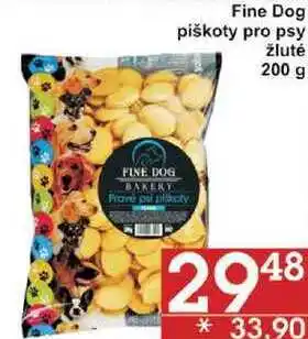 Jip Fine dog piškoty pro psy žluté, 200 g nabídka