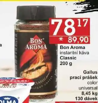 Jip Bon aroma instantní káva classic, 200 g nabídka