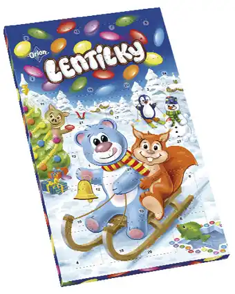 Jip Lentilky adventní kalendář nabídka