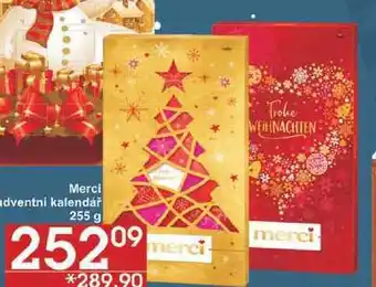 Jip Merci adventní kalendář, 255 g nabídka