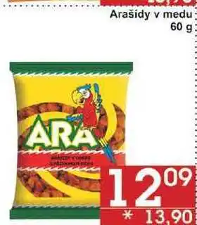 Jip Arašídy v medu, 60 g nabídka