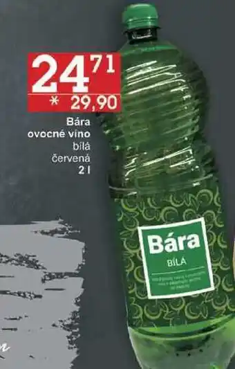 Jip Bára ovocné víno červená, 2 l nabídka