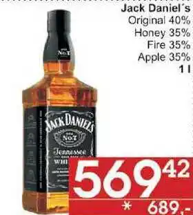 Jip Jack daniel's, 1 l nabídka