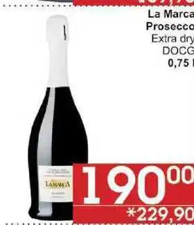 Jip La marca prosecco extra dry, 0,75 l nabídka