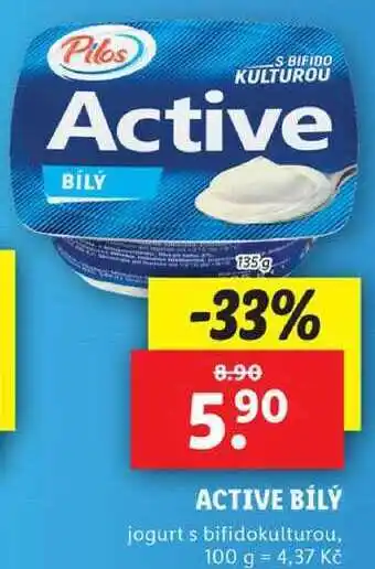 Lidl Active bílý, 135 g nabídka