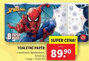 Lidl Toaletní papír, 8 rolí nabídka