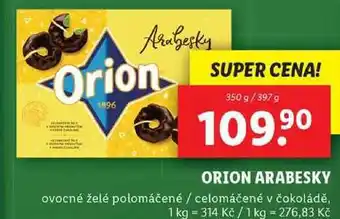 Lidl Orion arabesky, 350 g/397 g nabídka