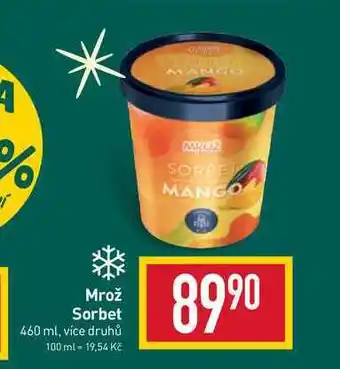 Billa Mrož sorbet 460 ml nabídka