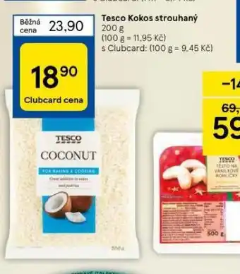 Tesco Tesco kokos strouhaný nabídka