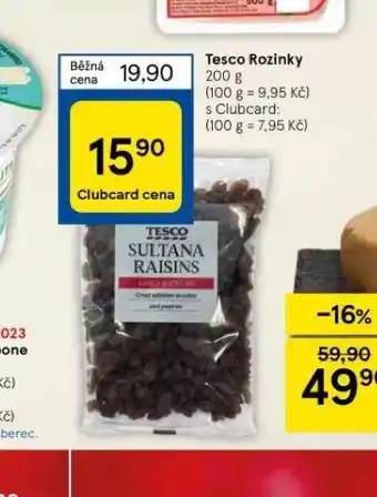 Tesco Tesco rozinky nabídka