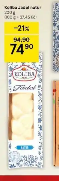Tesco Koliba jadel natur nabídka