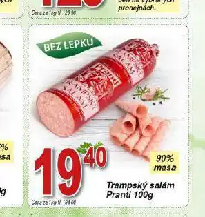Hruška Trampský salám prantl nabídka