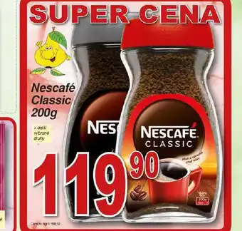 Hruška Nescafé classic nabídka