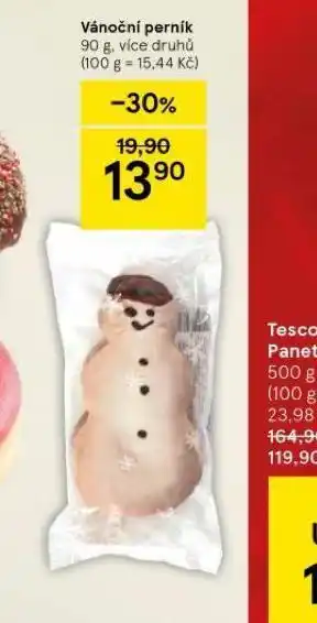 Tesco Vánoční perník nabídka
