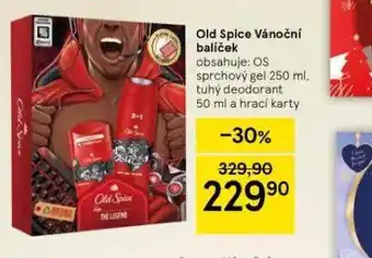 Tesco Old spice vánoční balíček nabídka