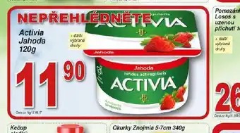 Hruška Activia jahoda nabídka