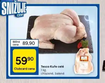 Tesco Kuře celé nabídka