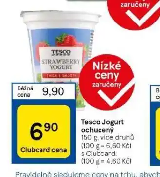 Tesco Tesco jogurt ochucený nabídka