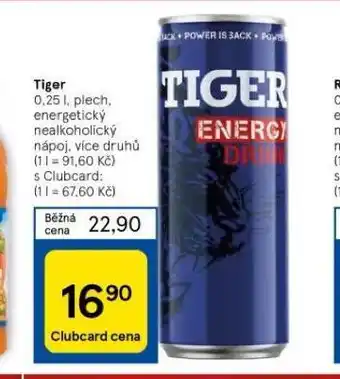 Tesco Tiger nabídka