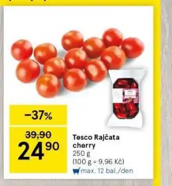 Tesco Rajčata cherry nabídka