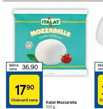 Tesco Itala mozzarella nabídka