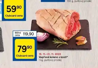 Tesco Vepřové koleno s kostí nabídka